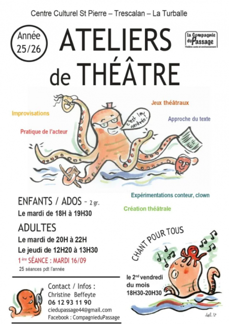 Atelier de théâtre - La Turballe