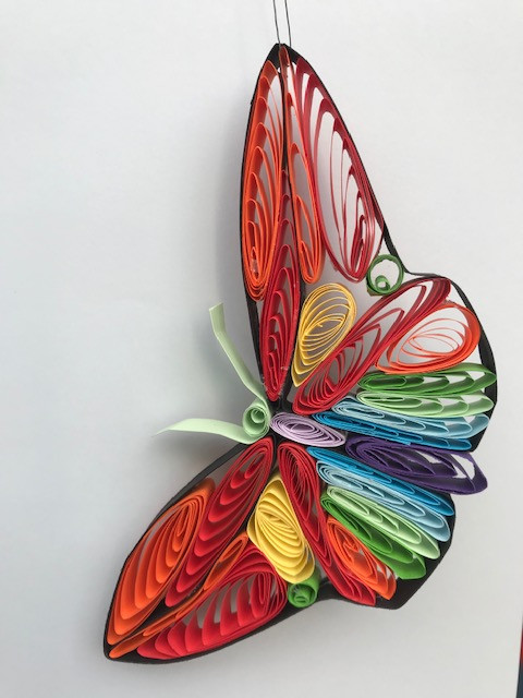Atelier - Papillon en quilling - Guérande
