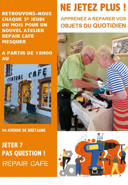 Atelier Repair Café - Central Café - Mesquer-Quimiac