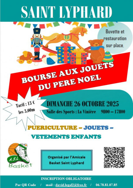 Bourse aux jouets du Père Noël - Saint-Lyphard