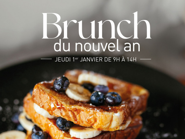 Brunch du nouvel an au restaurant Ailleurs by Westotel - Le Pouliguen 