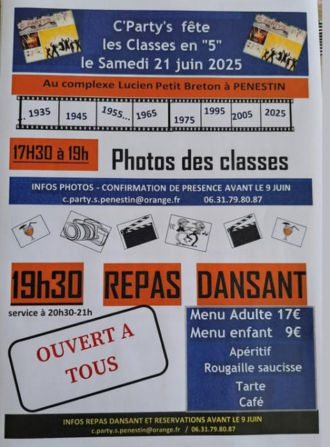 C'Party's repas dansant - Pénestin
