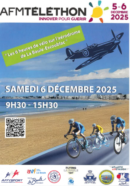 Challenge - 6h de vélo sur l'aérodrome