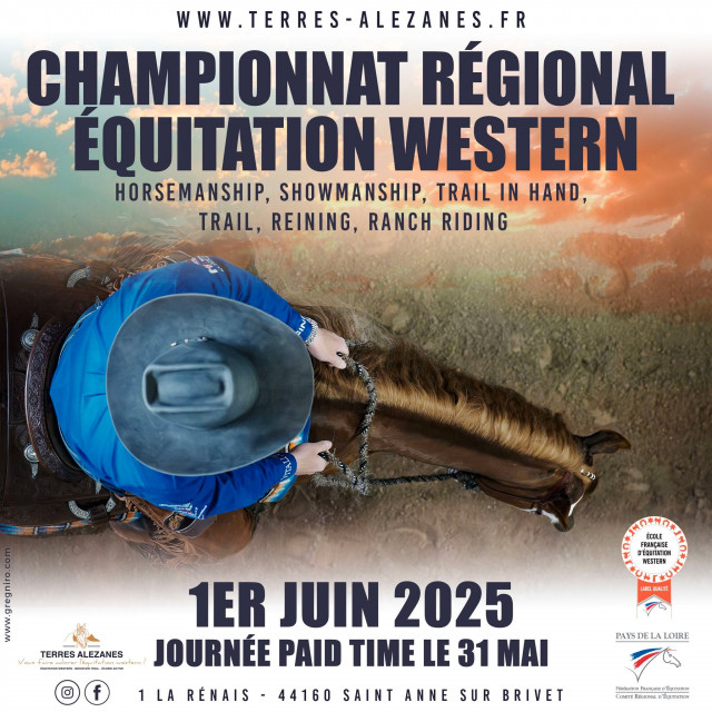 Championnat régional d'équitation western 