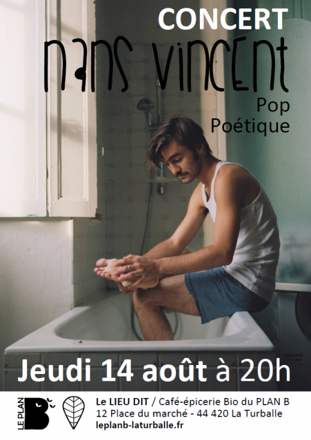 Concert avec Nans Vincent - La Turballe