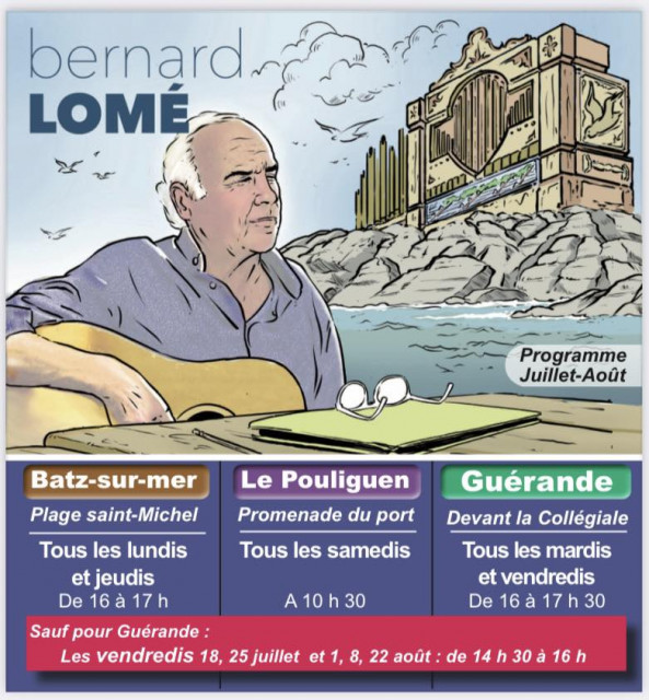 Concert Bernard Lomé - Le Pouliguen