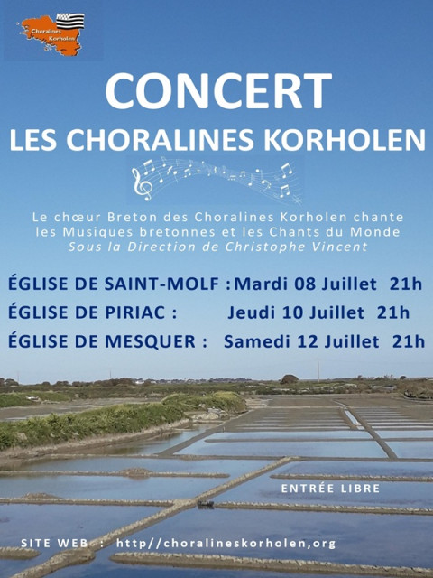 concert choralines Korholen