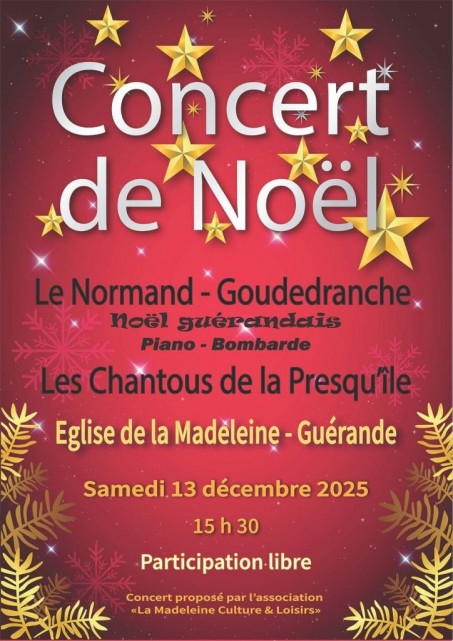 Concert de Noel - La Madeleine - Guérande