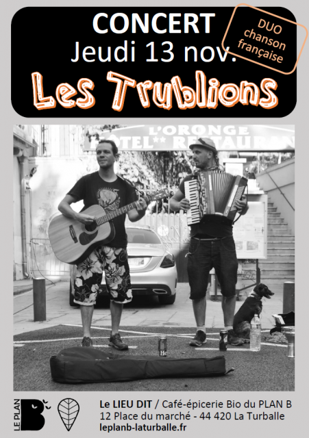 Concert : Les Trublions - La Turballe
