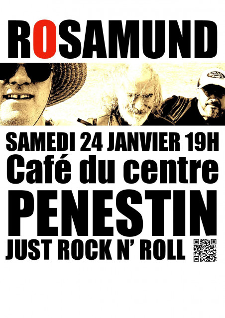 Concert : Rosamund - Café du Centre - Pénestin