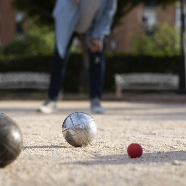 Concours de pétanque