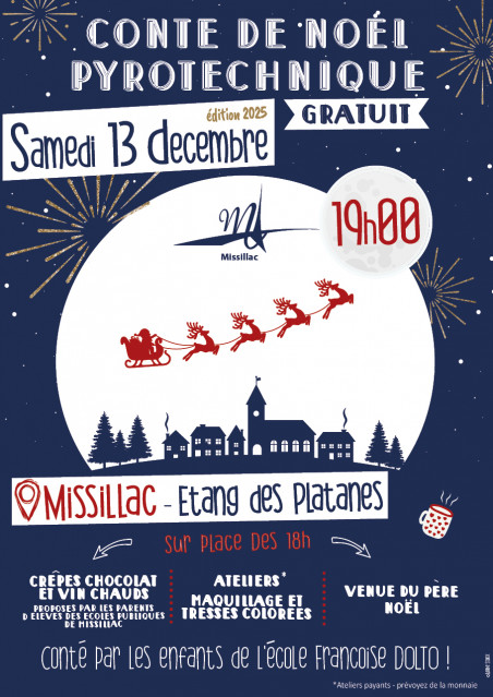 Conte de Noël pyrotechnique