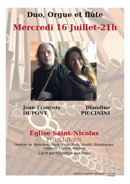 Duo, orgue et flûte