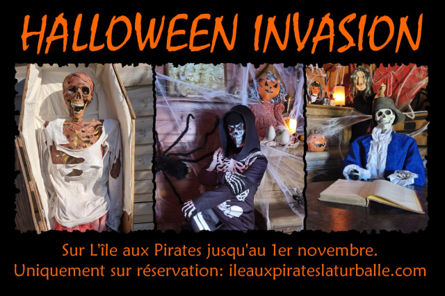 Escape game halloween ile aux pirates la turballe
