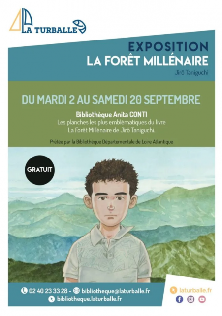 Expo BD la foret millénaire - la turballe
