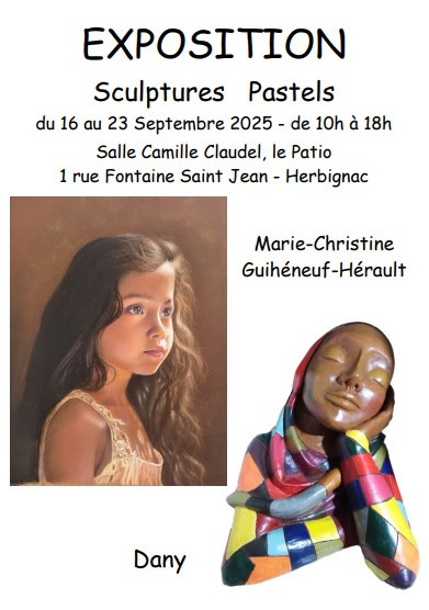 Expo -sculptures pastels - Association Art Terre - Herbignac