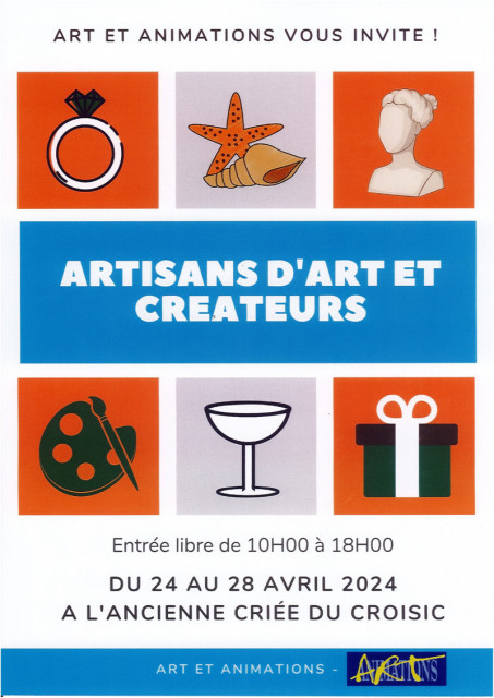 Exposition Artisans d'art et créateurs - Le Croisic - Art et animations