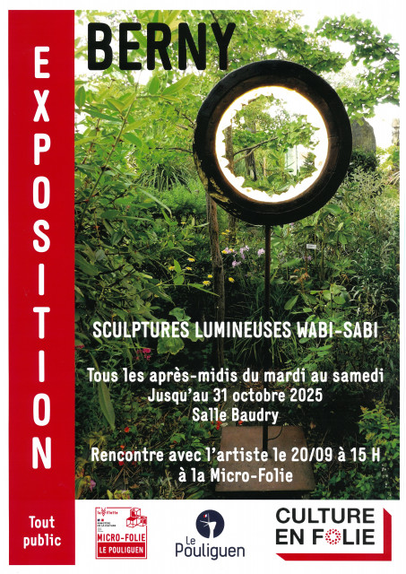 Exposition Sculptures lumineuses Wabi-Sabi - Le Pouliguen 