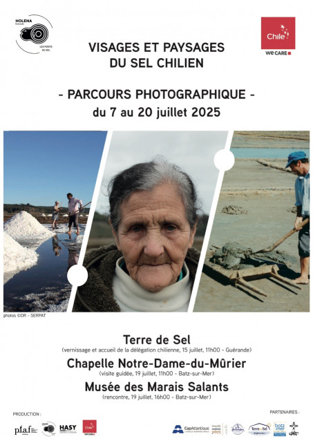 Exposition - Visages et paysages du sel chilien - Guérande