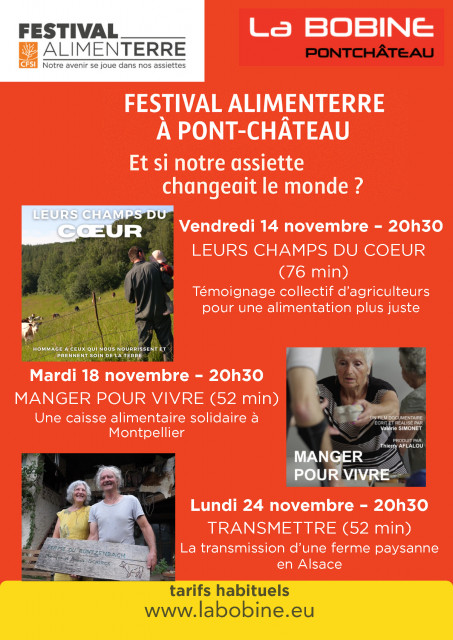 Festival AlimenTerre au cinéma 