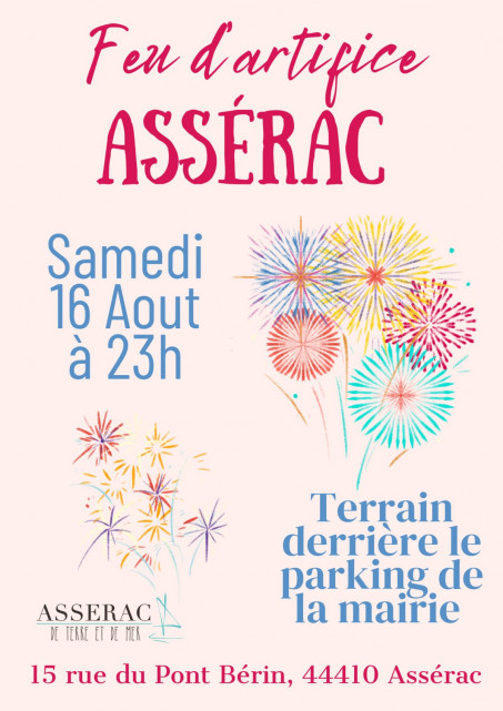 Feu d'artifice - Assérac