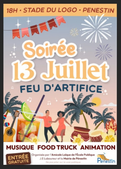 Feu d'artifice - Le Logo - Pénestin