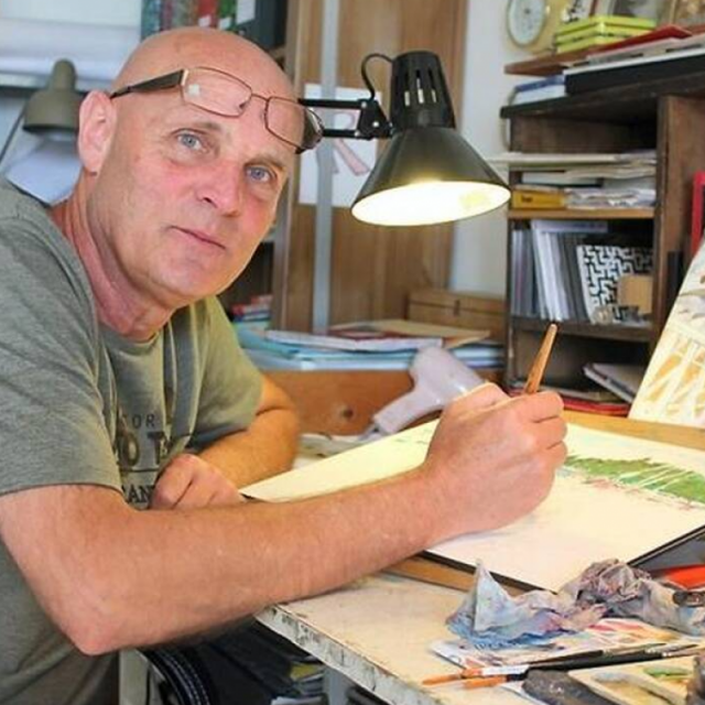 Gildas Chasseboeuf, illustrateur, carnet de voyages au Croisic.