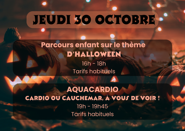 Halloween à Aquaguérande - Guérande