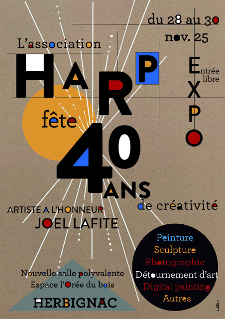 HARP fête 40 ans de créativité - Herbignac