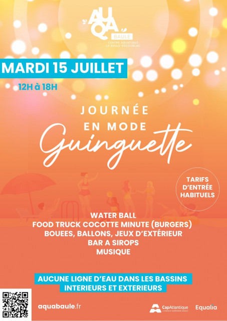 Journée en mode ginguette à l'Aquabaule