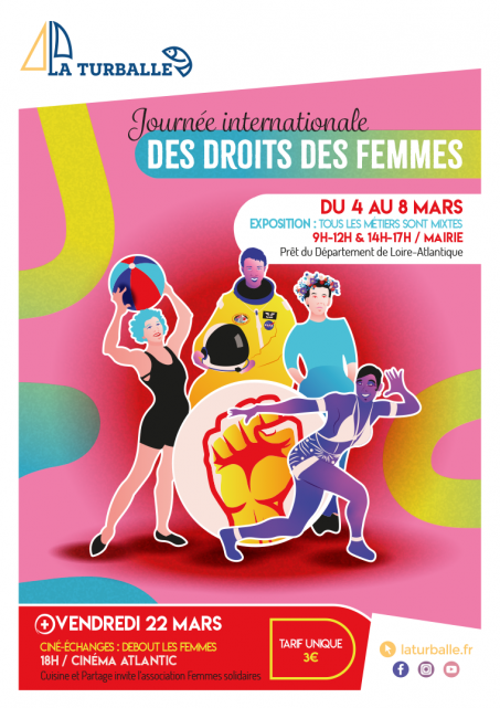 Journée internationale des droits des femmes - Mairie La Turballe