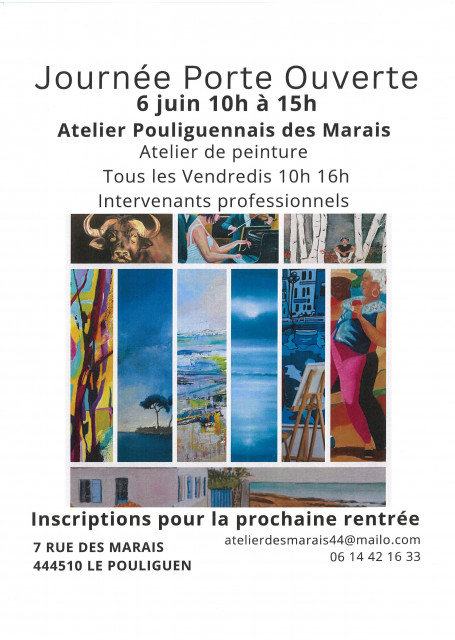 Journée porte ouverte Atelier Pouliguennais des Marais - Le Pouliguen 