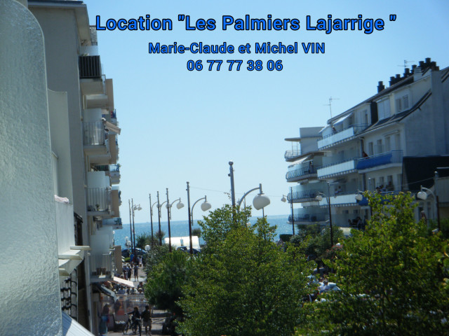 La Baule Location de vacances Les Palmiers Lajarrige sejour balcon