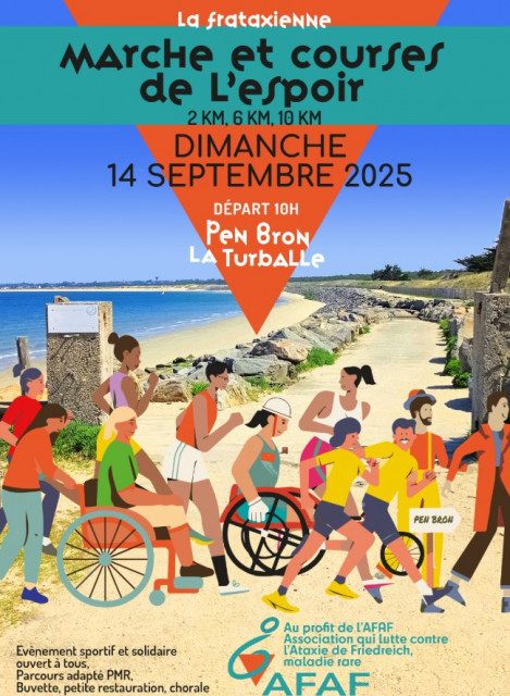 La Frataxienne, marche et courses de l'Espoir - La Turballe