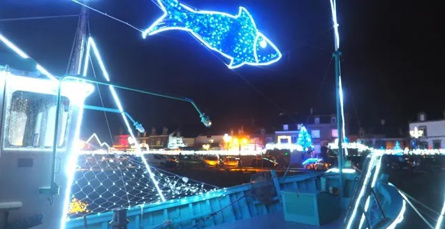 Lancement des illuminations de Noel - La Turballe