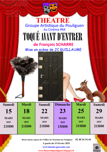  Le Pouliguen - Théâtre - Toqué avant d'entrer