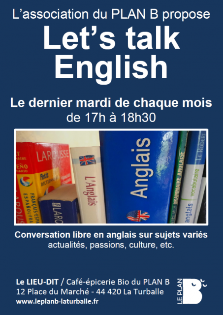 Let's-talk-english-au plan B - La Turballe