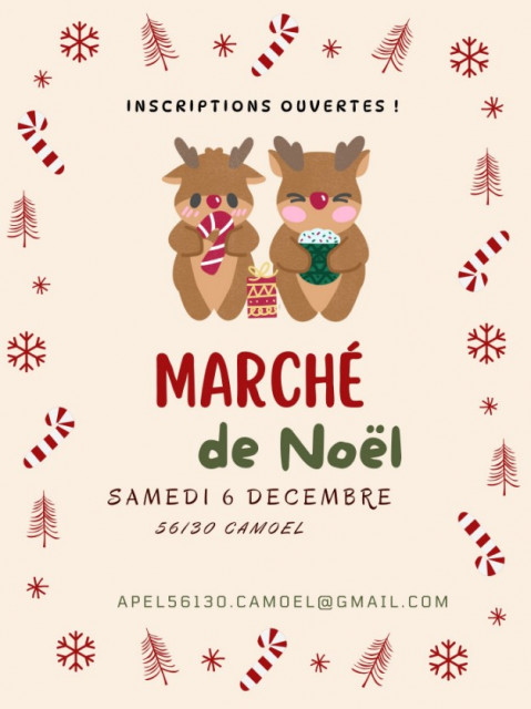 Marché de Noël à Camoël