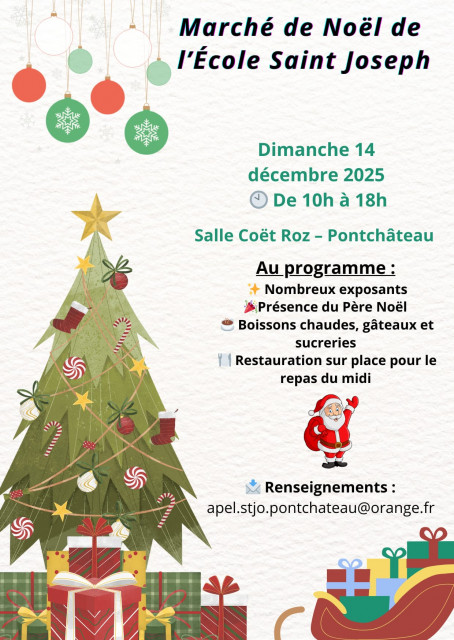 Marché de Noël de l'école St Joseph 