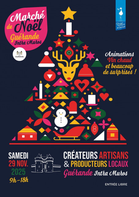Marché de Noël des artisans et producteurs locaux - Guérande