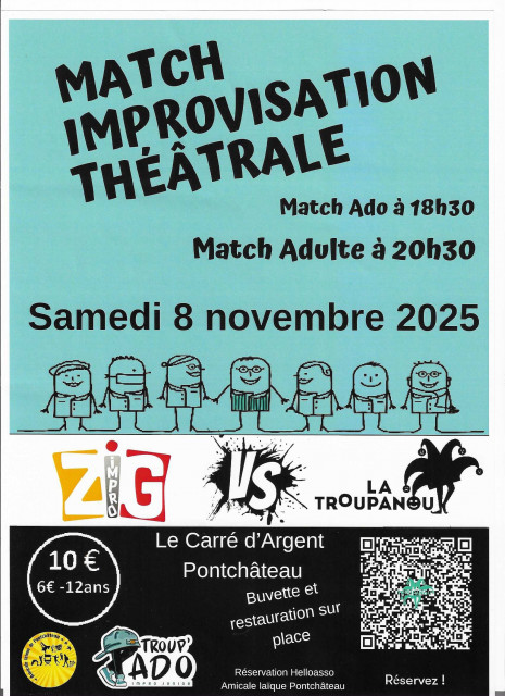 match improvisation théâtrale