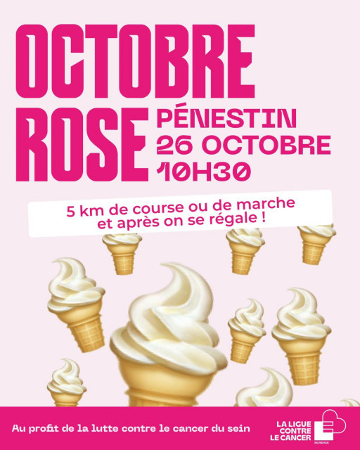 Octobre rose Pénestin - Marche et course