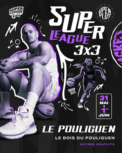 OPEN PLUS - Tournoi de basket 3x3 Le Pouliguen 