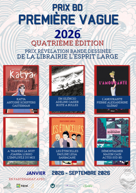 Prix BD Première Vague 2026 - LA TURBALLE