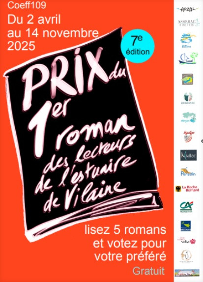 Prix du 1er roman de l'Estuaire de la Vilaine - Pénestin