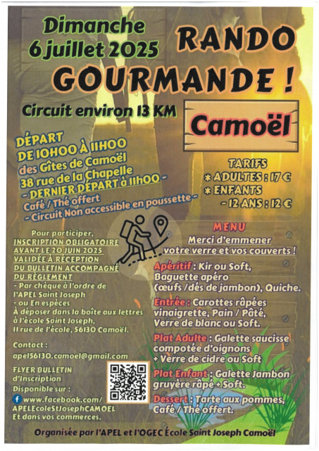 Rando gourmande - Camoël