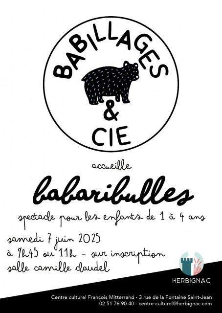 RDV babillages et compagnie - Herbignac - Centre culturel François Mitterrand