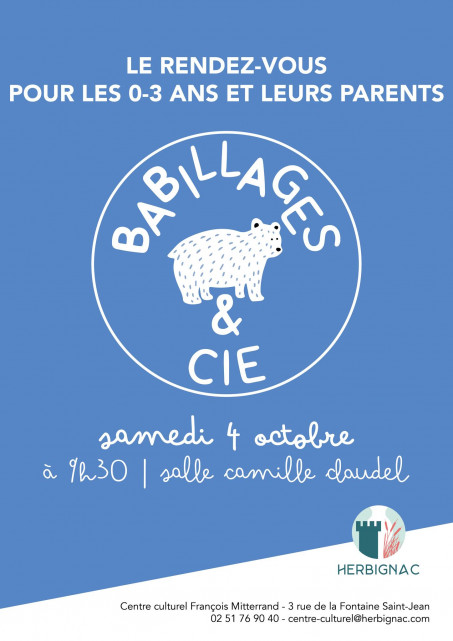 RDV babillages et compagnie - Herbignac - Centre culturel François Mitterrand