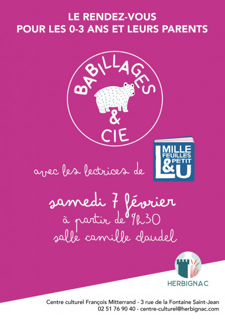 RDV babillages et compagnie - Herbignac - Centre culturel François Mitterrand