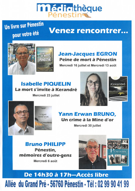 Rencontre auteur locaux